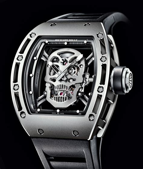 skull watch richard mille|richard mille le mans price.